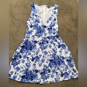 Charlotte Russe V neck floral dress